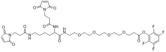 Bis-Mal-Lysine-PEG4-TFP ester 1426164-53-5